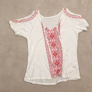 👚Colorful Women’s Cold Shoulder Top👚